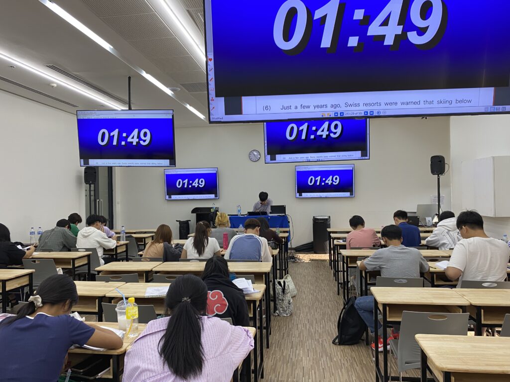 บรรยากาศการเรียนของน้อง ๆ ม.ปลาย