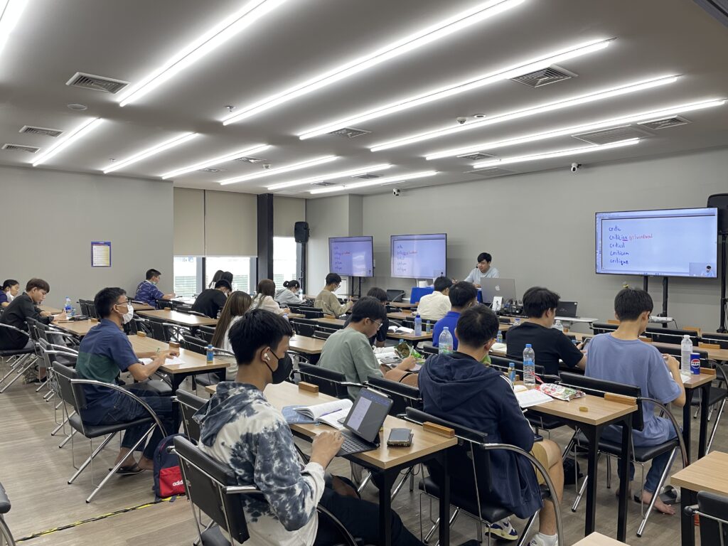 บรรยากาศการเรียนของน้อง ๆ ม.ปลาย