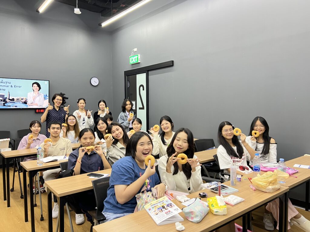 บรรยากาศคอร์สสด ม.ต้น