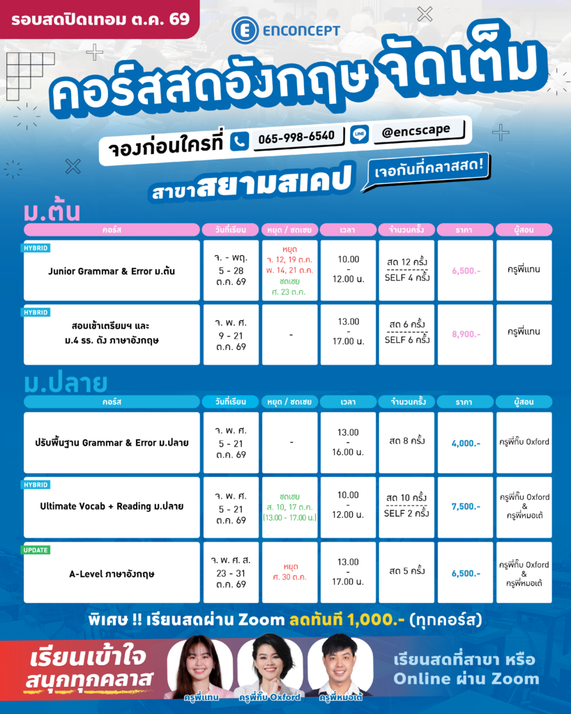 โปรโมชัน - enconcept